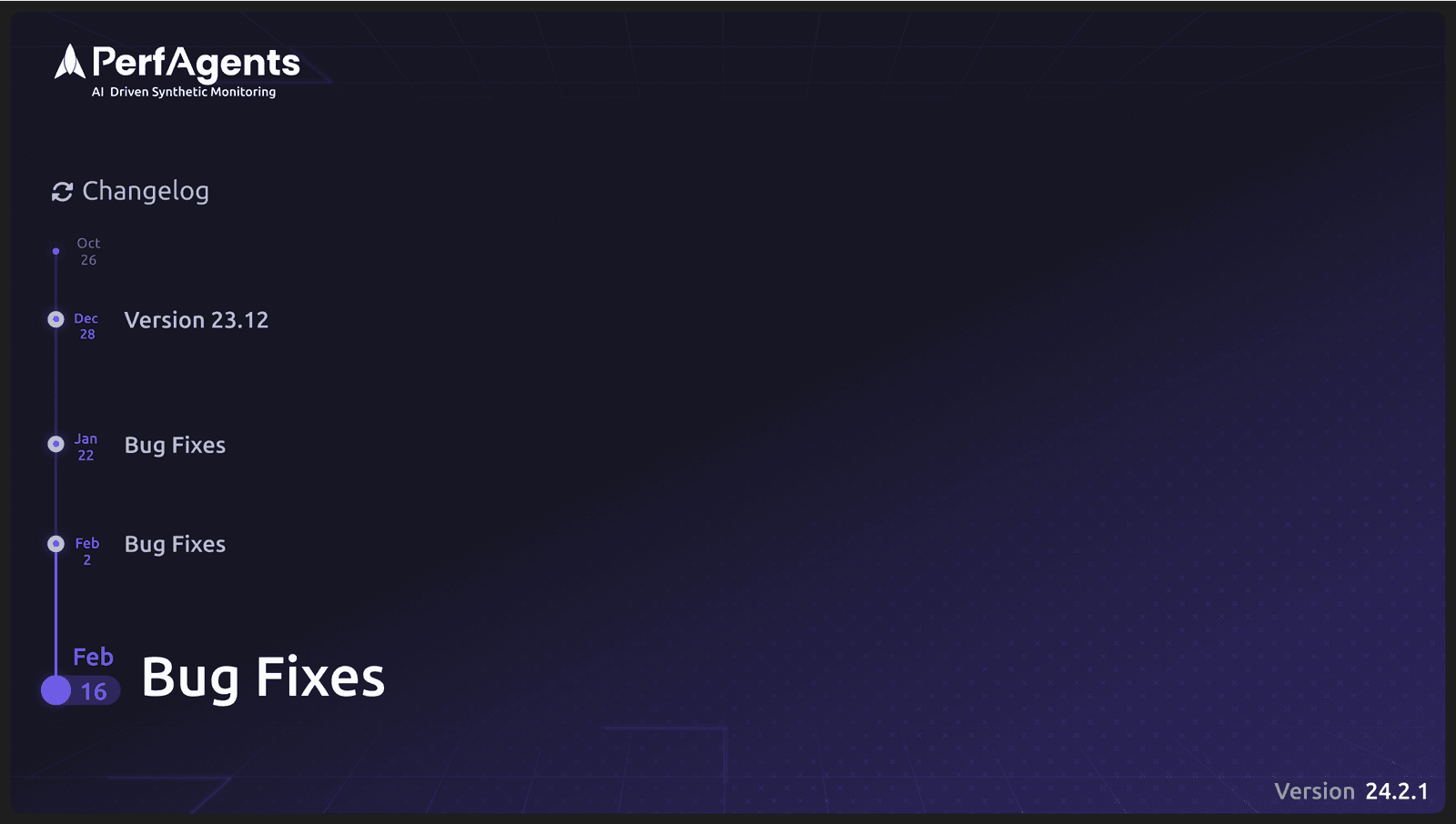 Bug fixes